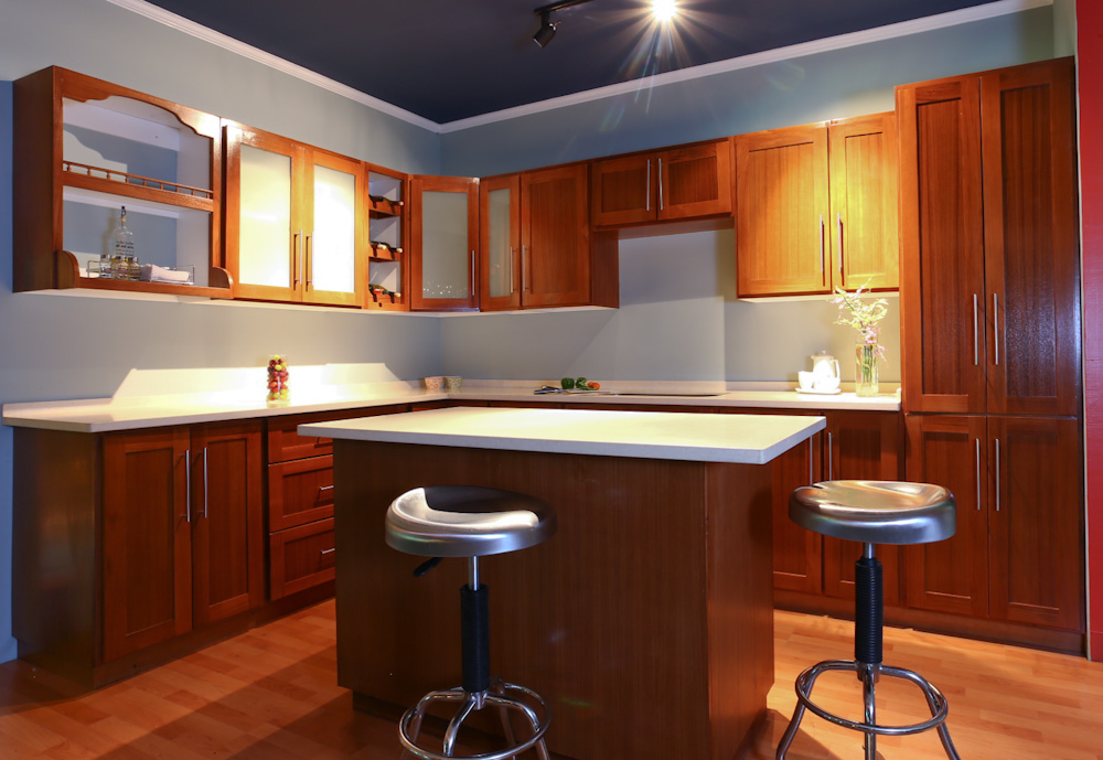 Teak Kitchen Beta Homes Trinidad